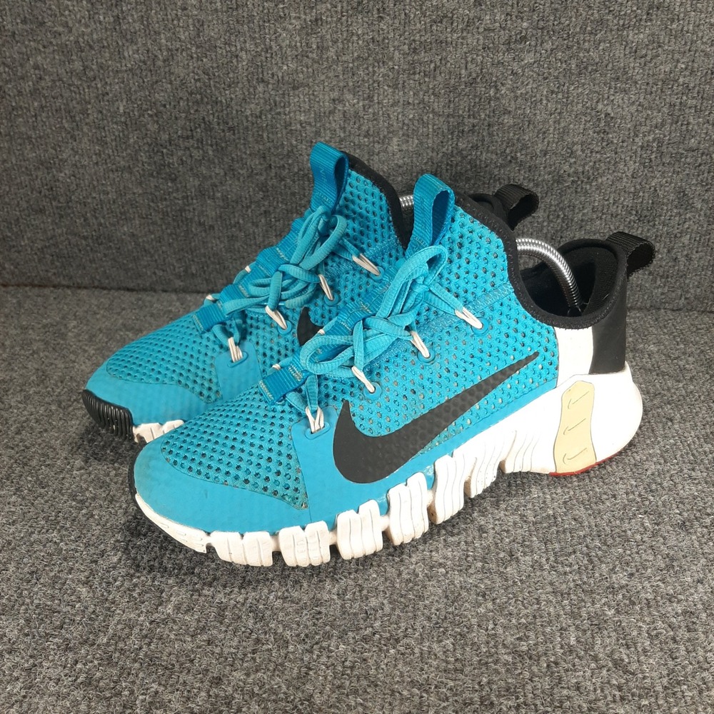 Nike Training Shoes Free Metcon 3 CJ0861-410 9.5 Blue Mens Gym Sneakers